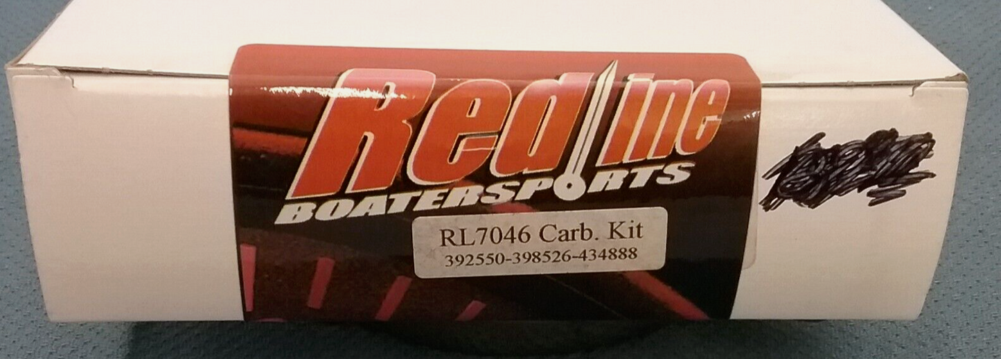 NEW REDLINE RL7046 CARBURETOR REPAIR KIT JOHNSON EVINRUDE 0392550 100-235HP