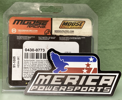 NEW GENUINE MOOSE RACING 0430-0773 Tie Rod End Kit