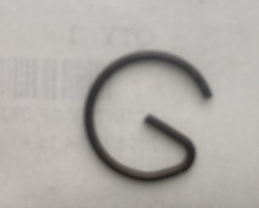 QTY2 NEW GENUINE POLARIS 0450027 CLIP, PISTON PIN Predator Sportsman 01-06