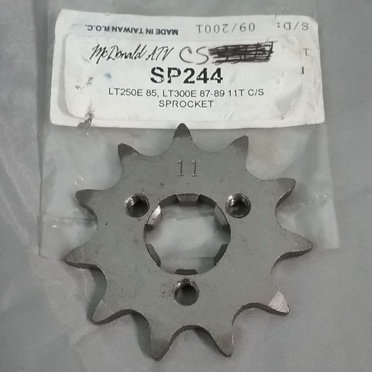 NEW CYCLE CRAFT 17180 11T SPROCKET, ENGINE SUZUKI 27511-24502 LT250EF 85-86