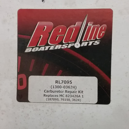 NEW REDLINE RL7095 CARB REPAIR KIT Mercruiser 823426A1 GM V8 7.4 5.0 5.7L