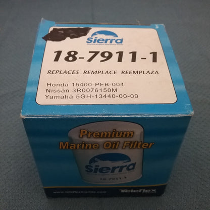 NEW SIERRA 18-7911-1 OIL FILTER MERCURY 8M0154776 YAMAHA HONDA NISSAN