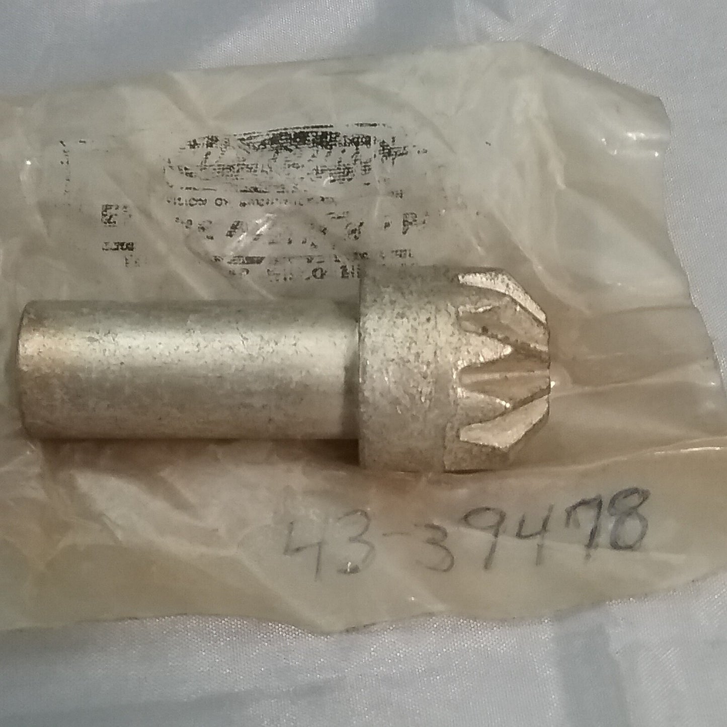 NEW MERCURY 43-39478 Gear, Pinion, Throttle Control Mercury Outboard 20-200HP