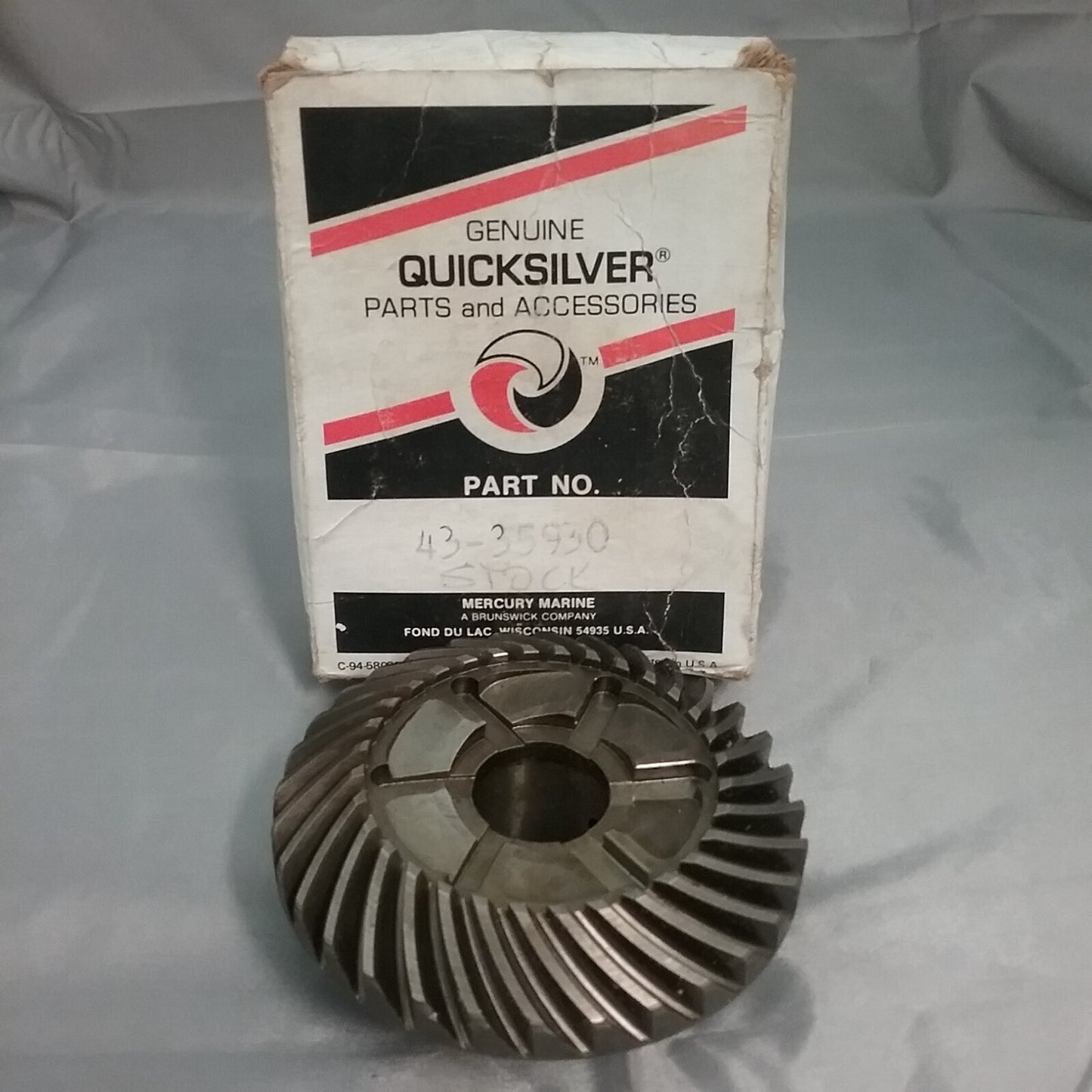 NEW QUICKSILVER 43-35930 FORWARD GEAR Assembly Mercury Marine 43-35930A2