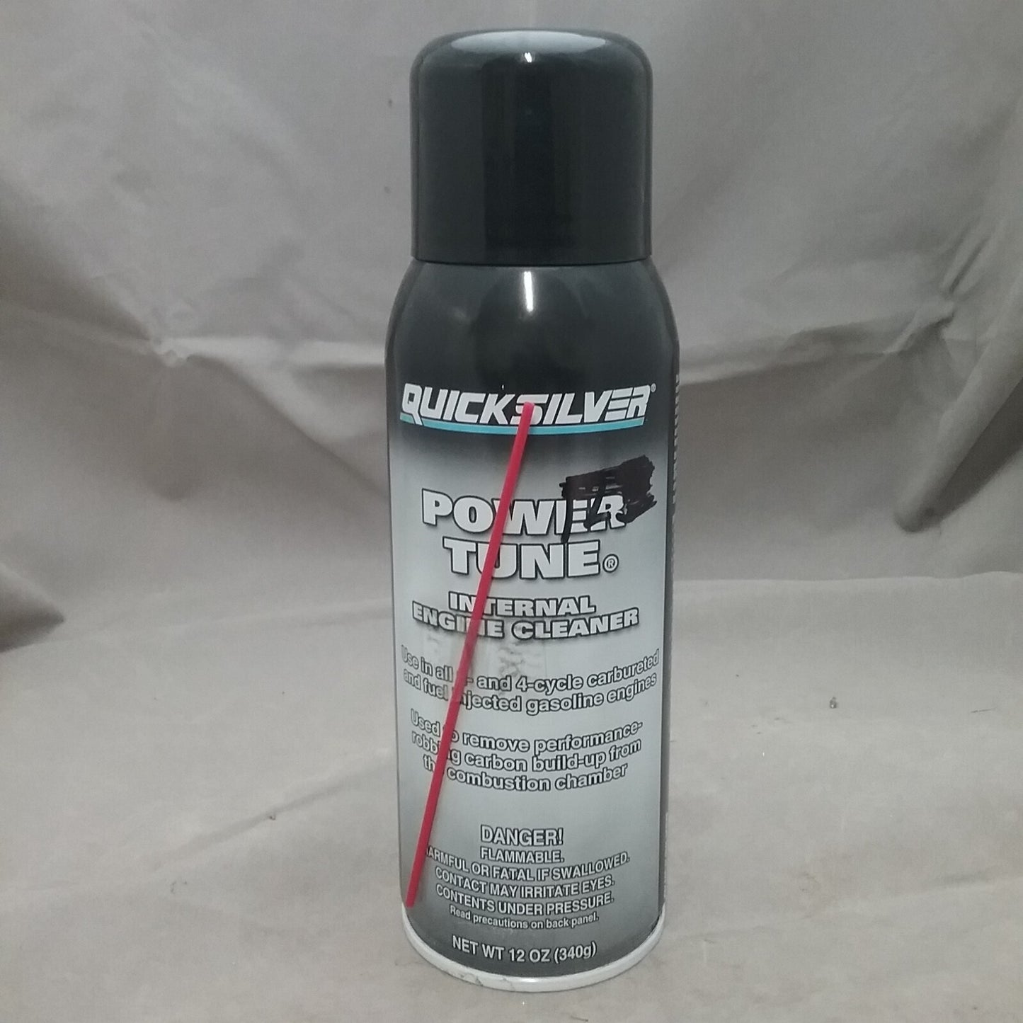 NEW QUICKSILVER 92-858080Q03 POWER TUNE INTERNAL ENGINE CLEANER 2 AND 4 CYCLE