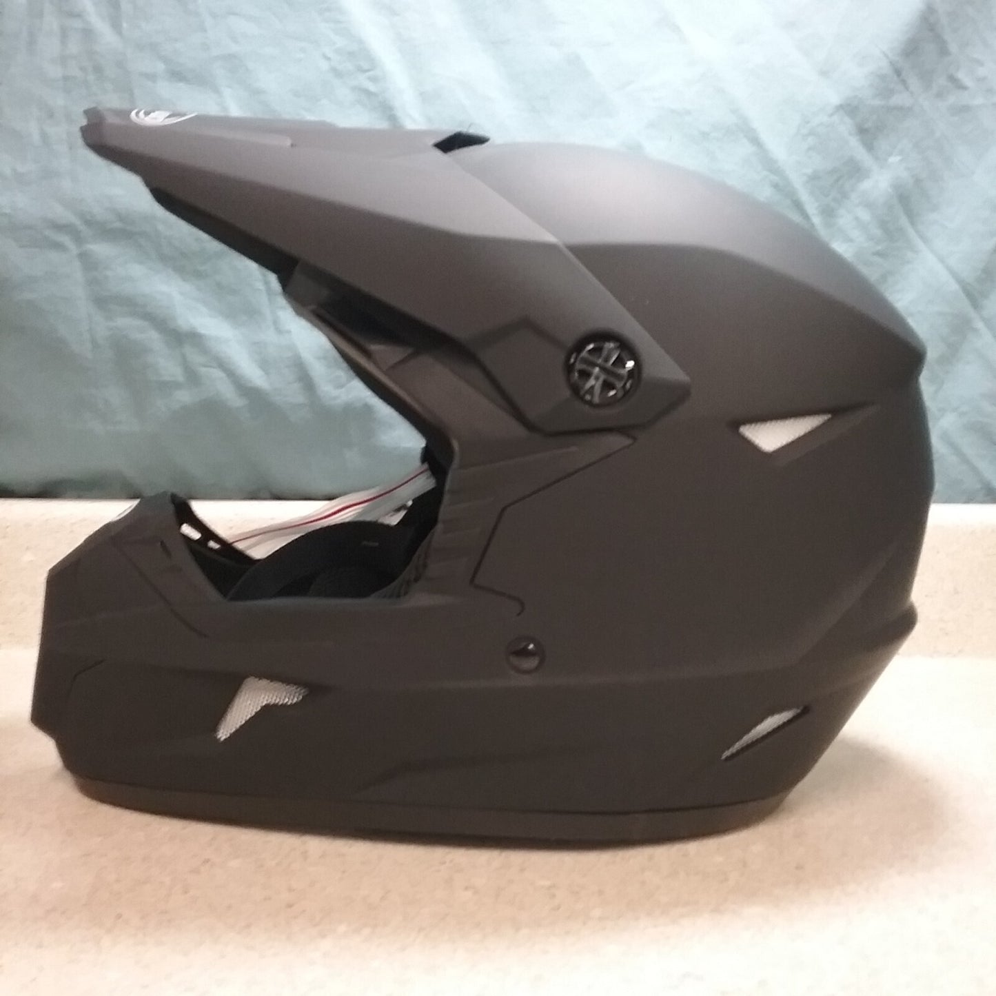 NEW GMAX MX-46/MX-46Y OFF ROAD HELMET - MATTE BLACK - XS