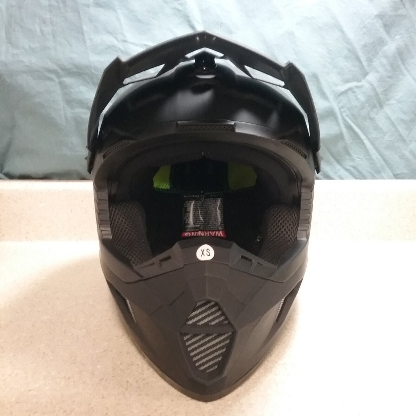 NEW GMAX MX-46/MX-46Y OFF ROAD HELMET - MATTE BLACK - XS