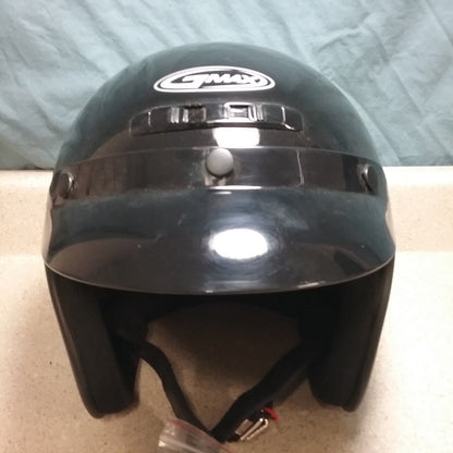 NEW GMAX GM2S FULLY DRESSED OPEN FACE HELMET -GLOSS BLACK - 4XL