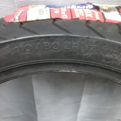 NEW GENUINE MICHELIN MACADAM 100X 110/80 ZR17 57W TL FRONT M/C TIRE 87-9555