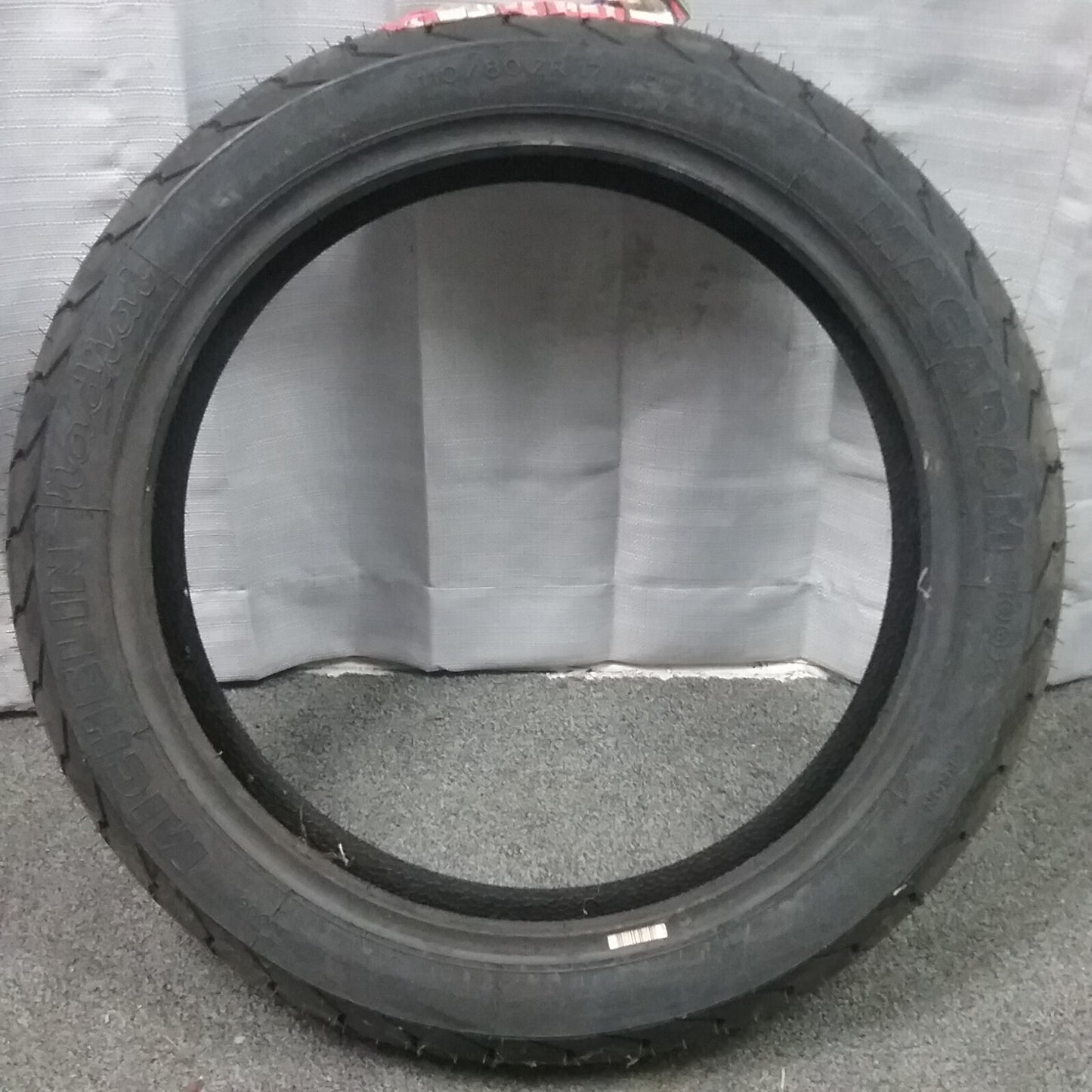 NEW GENUINE MICHELIN MACADAM 100X 110/80 ZR17 57W TL FRONT M/C TIRE 87-9555