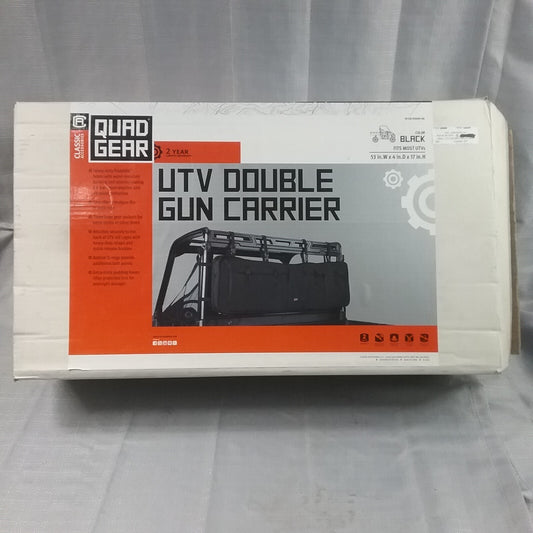 NEW QUADGEAR 18-129-010401-00 UTV DOUBLE GUN CARRIER