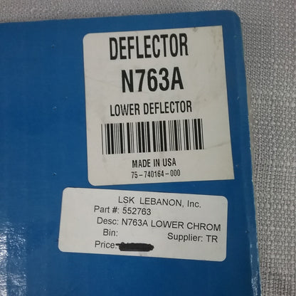 NEW NATIONAL CYCLE N763A Chrome Debris Deflector Cover-Lower