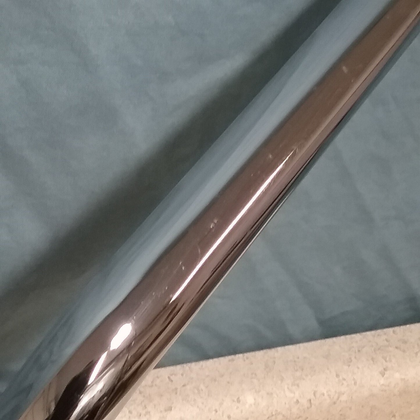 NEW KHROME WERKS HB 300032 1"  DIMPLED CHROME HANDLEBAR HARITAGE FLST 87-07