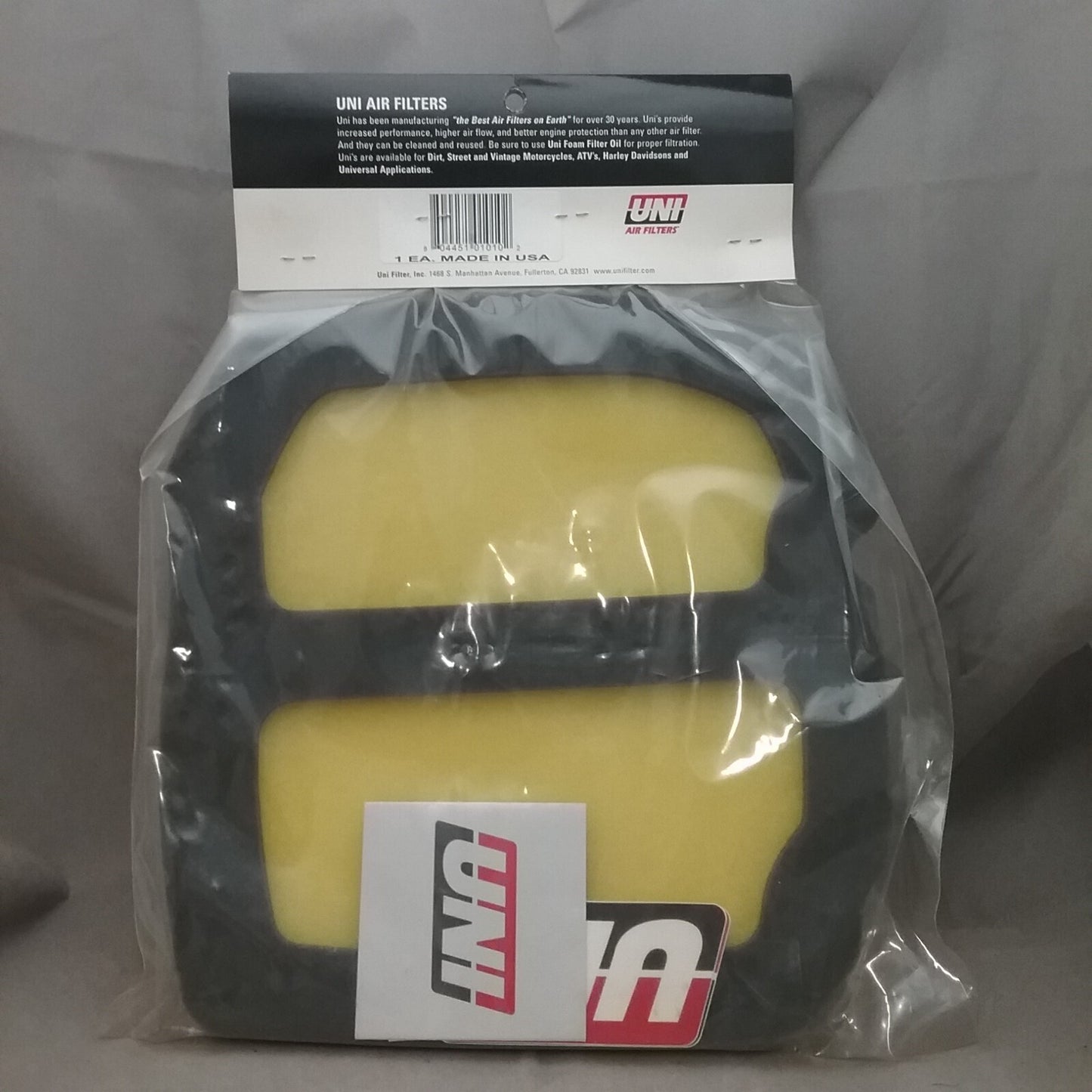 NEW UNI NU-1010ST AIR FILTER HUSQVARNA 449TC/TE/TXE 551 TE/TXC 2011-2013