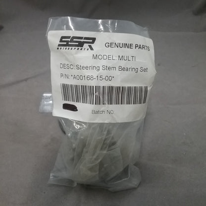 NEW SSR A00168-15-00 BEARING STEERING SSR 125SR MODELS