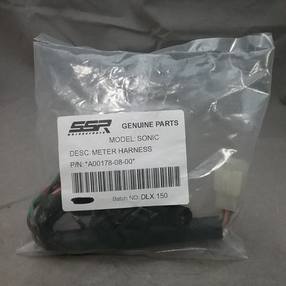 NEW SSR A00178-08-00 METER HARNESS FITS SSR SONIC