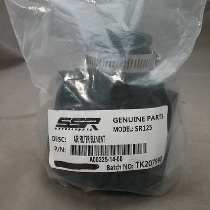 NEW SSR A00225-14-00 AIR FILTER FITS SR125