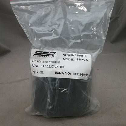 NEW SSR A00237-14-00 AIR FILTER FITS SR70A