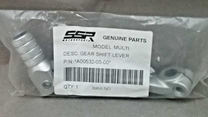 NEW SSR A00532-05-00 GEAR SHIFT LEVER FITS VARIOUS SSR MODELS