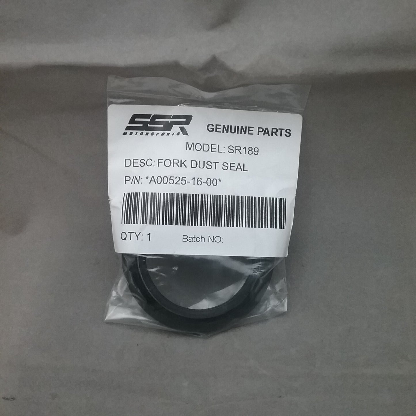 NEW SSR A00525-16-00 FORK DUST SEAL FITS SR189