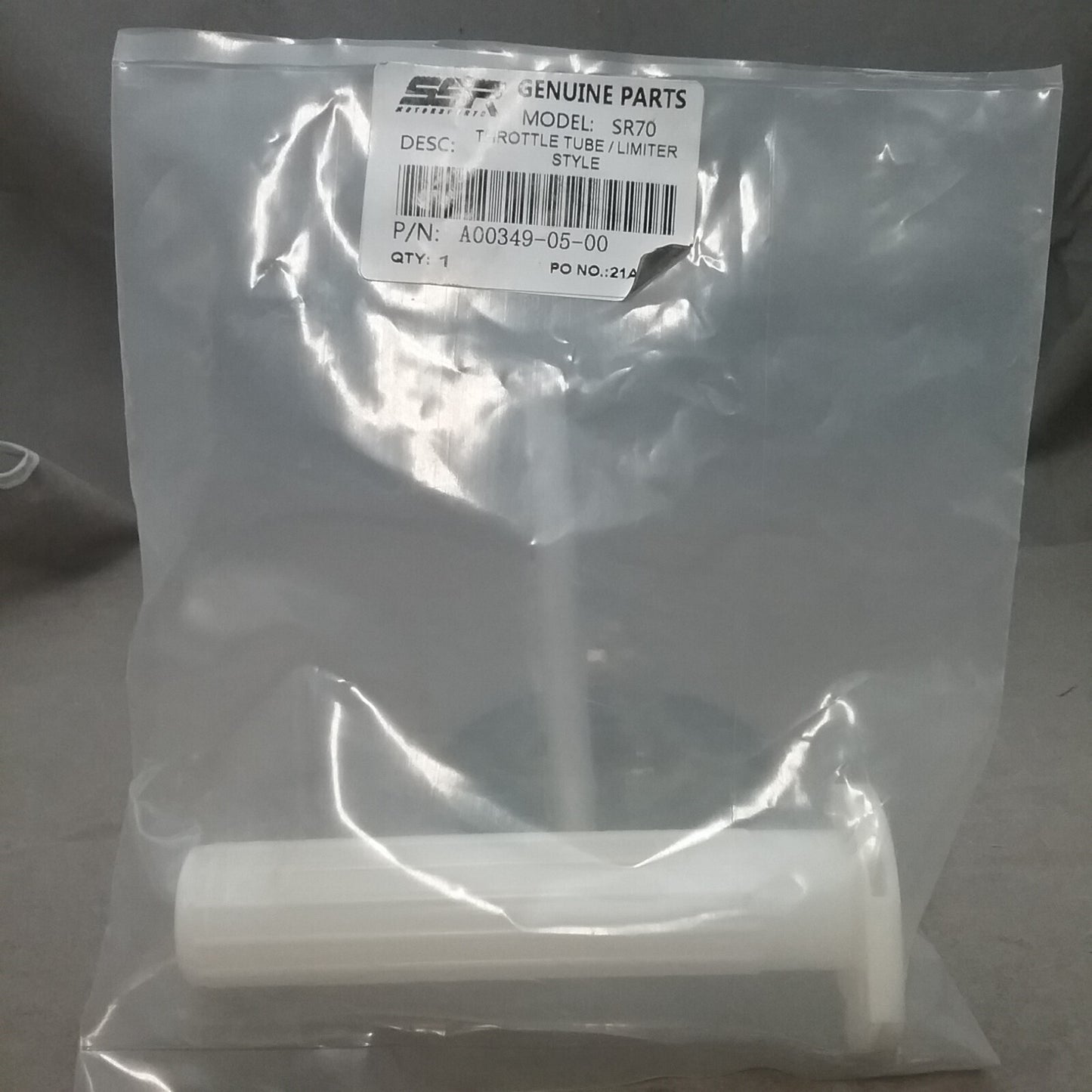NEW SSR A00349-05-00 LEFT THROTTLE TUBE LIMITER STYLE FITS SR70