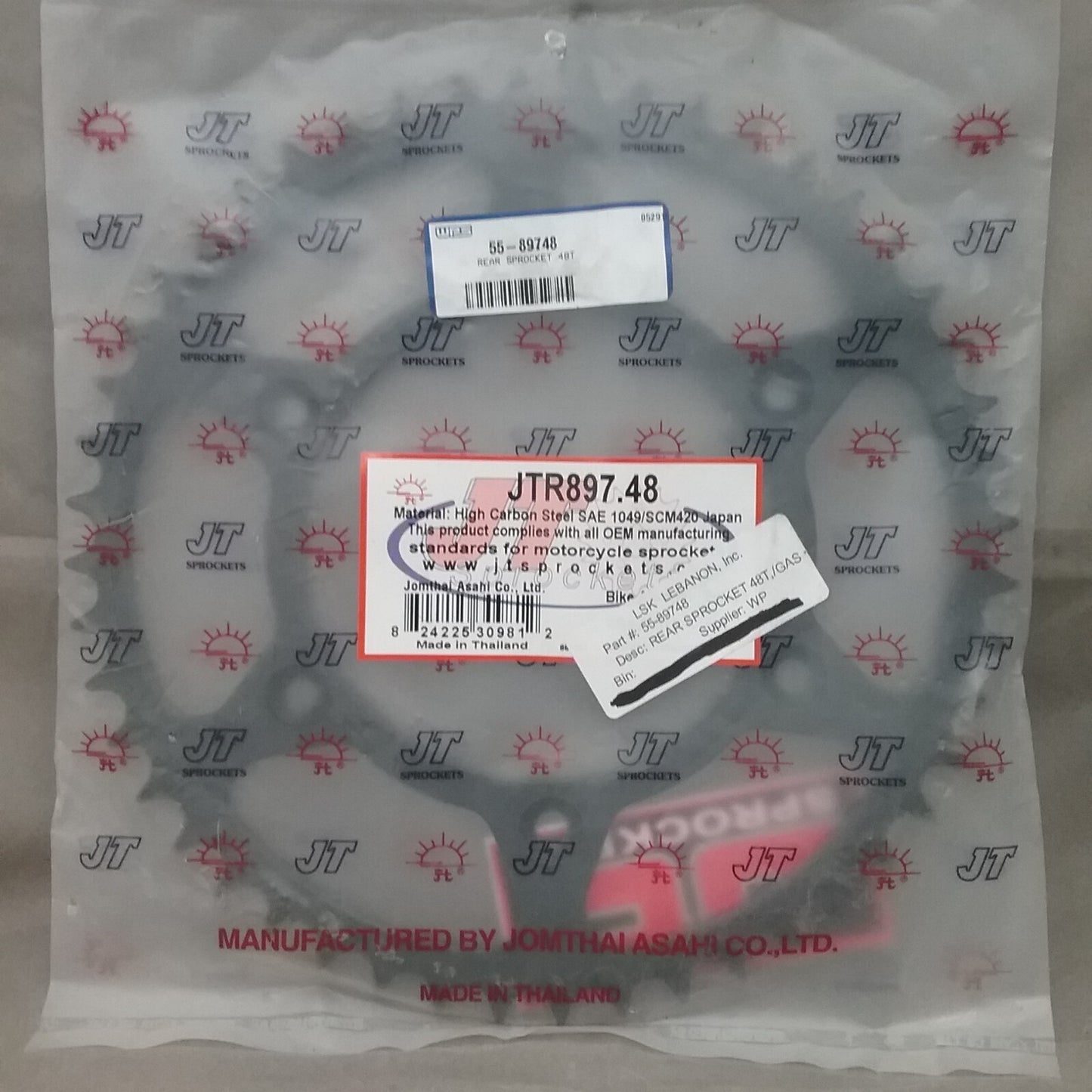 NEW JT SPROCKETS JTR460.49 Rear Sprocket 49T Kawasaki