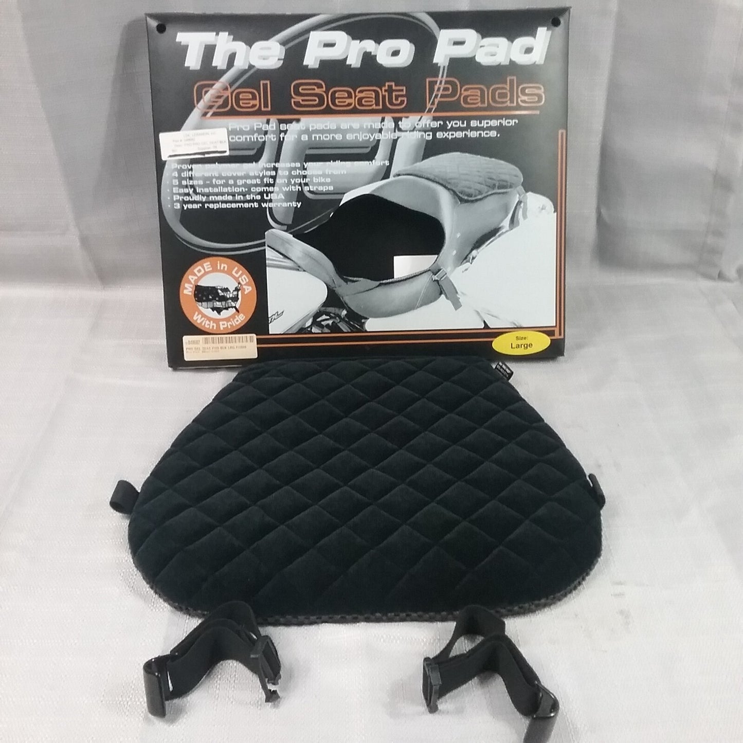NEW PROPAD 6601-Q SEAT PAD LARGE QUILTED