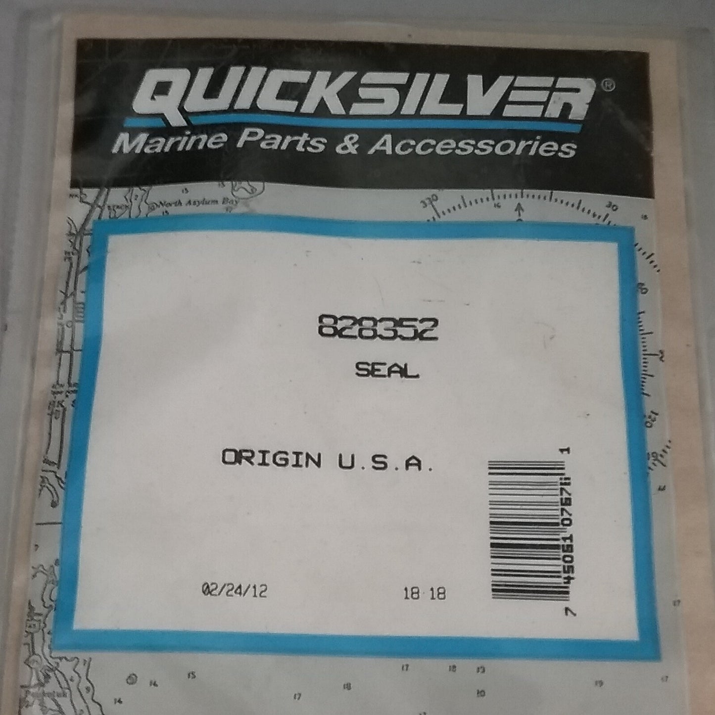 NEW QUICKSILVER 828352 TOP COWLING OIL CAP SEAL Mercury Outboard 65-125HP