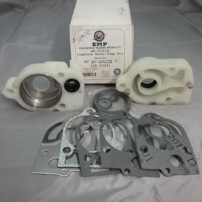 NEW EMP 46-01115 Water Pump Kit Evinrude 0775453 MISSING IMPELLER
