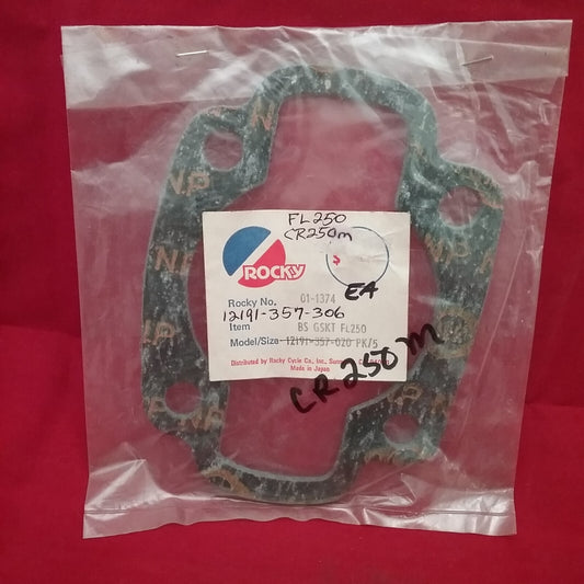QTY 5 NEW ROCKY 12191-357-306 CYLINDER BASE GASKET HONDA FL250