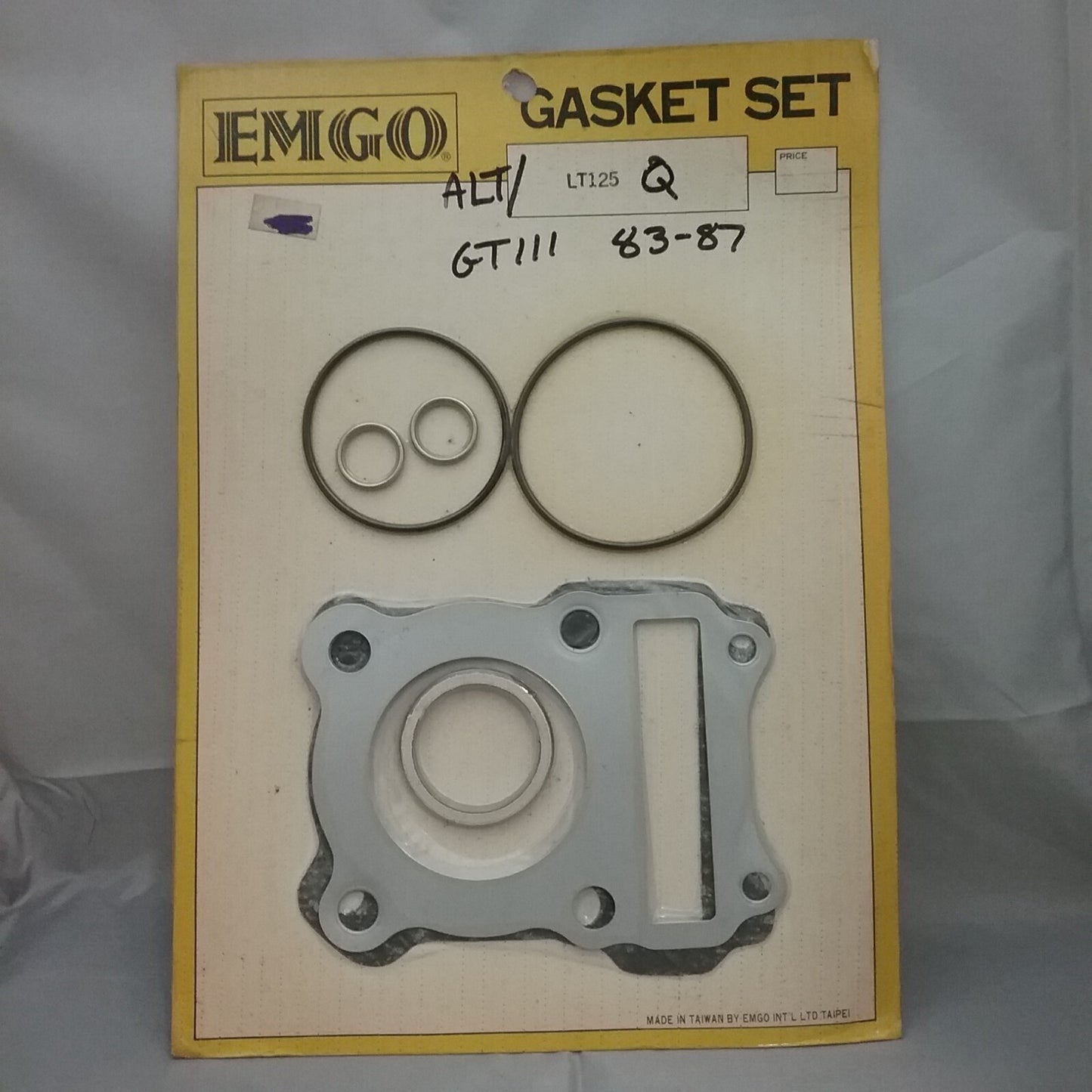 NEW EMGO GT111 TOP END GASKET SET LT125