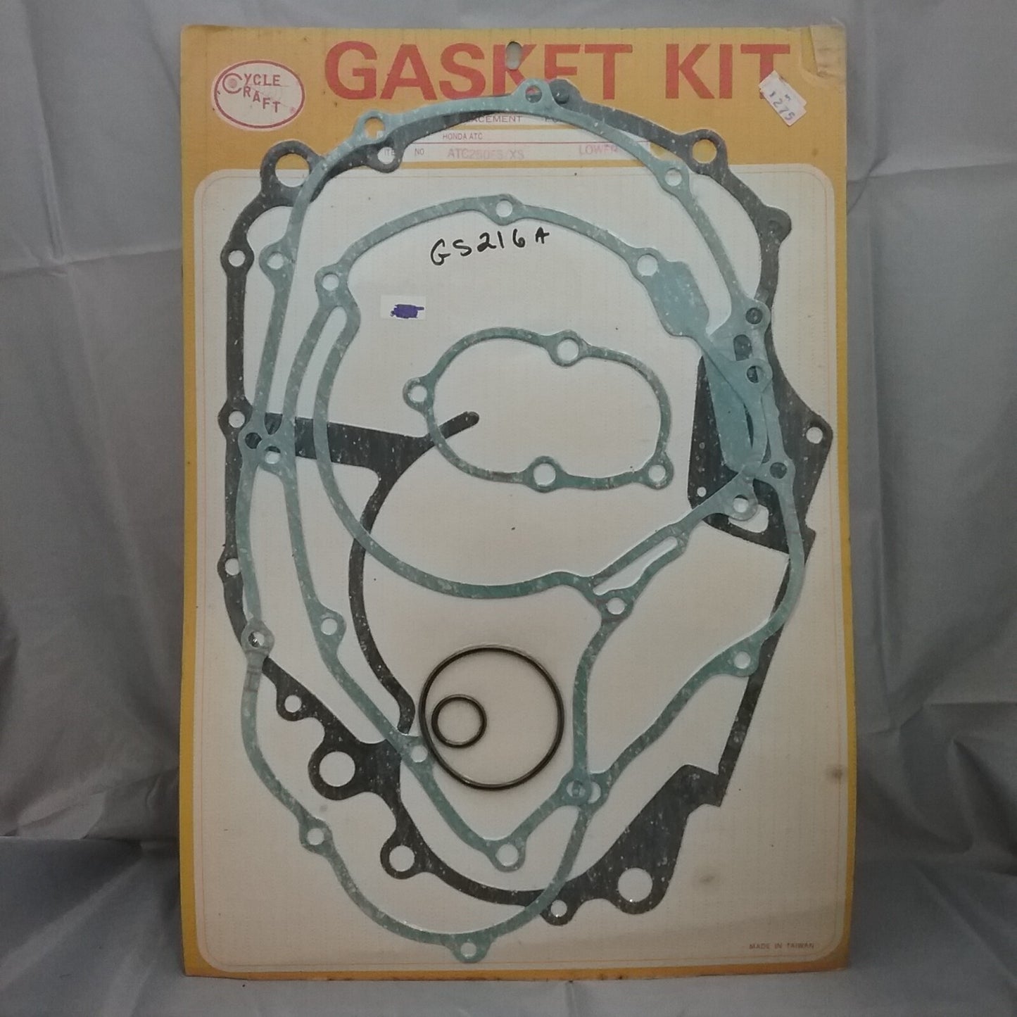 NEW CYCLE CRAFT GS216A LOWER END GASKET SET HONDA ATC250ES/XS