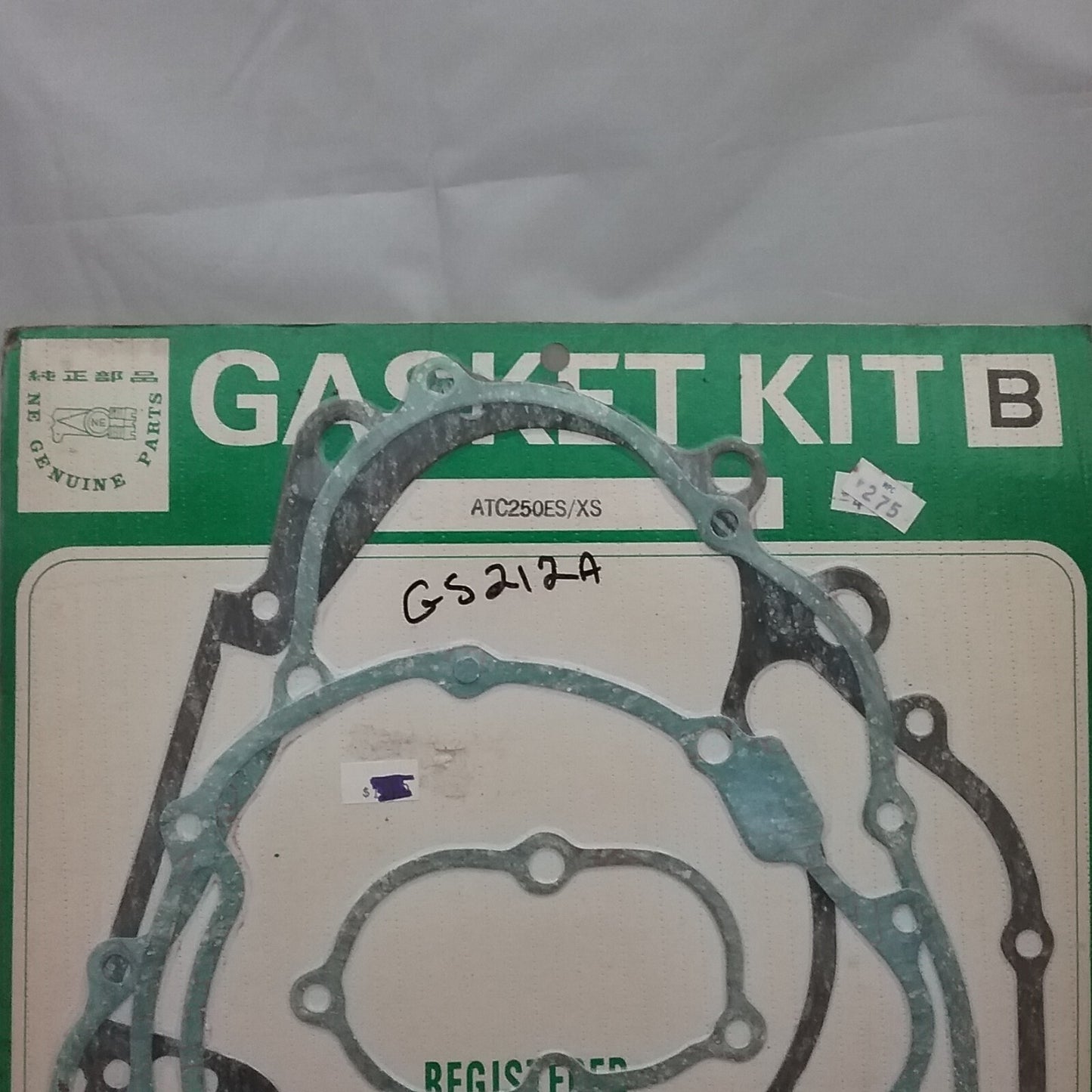 NEW NE GS216A LOWER END GASKET SET HONDA ATC250ES/XS