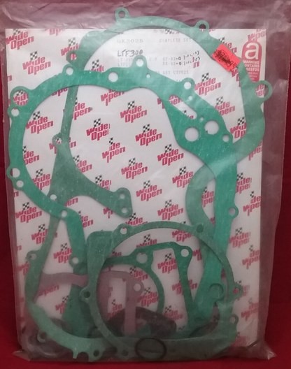 NEW WIDE OPEN GK3025 COMPLETE GASKET SET SUZUKI LTF300 87-93 LTF250 88-93