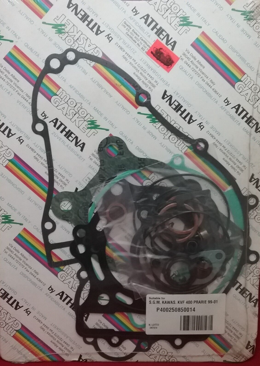 NEW ATHENA P400250850014 GASKET KIT KAWASAKI PRAIRIE KVF400 99-01