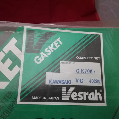 NEW VESRAH VG-4029M COMPLETE GASKET SET KAWASAKI KEF300 KLF300