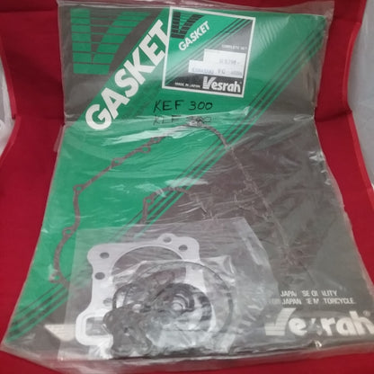 NEW VESRAH VG-4029M COMPLETE GASKET SET KAWASAKI KEF300 KLF300