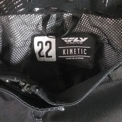 NEW FLY RACING 374-53222 RIDING PANTS BLACK AND RED YOUTH SIZE 22