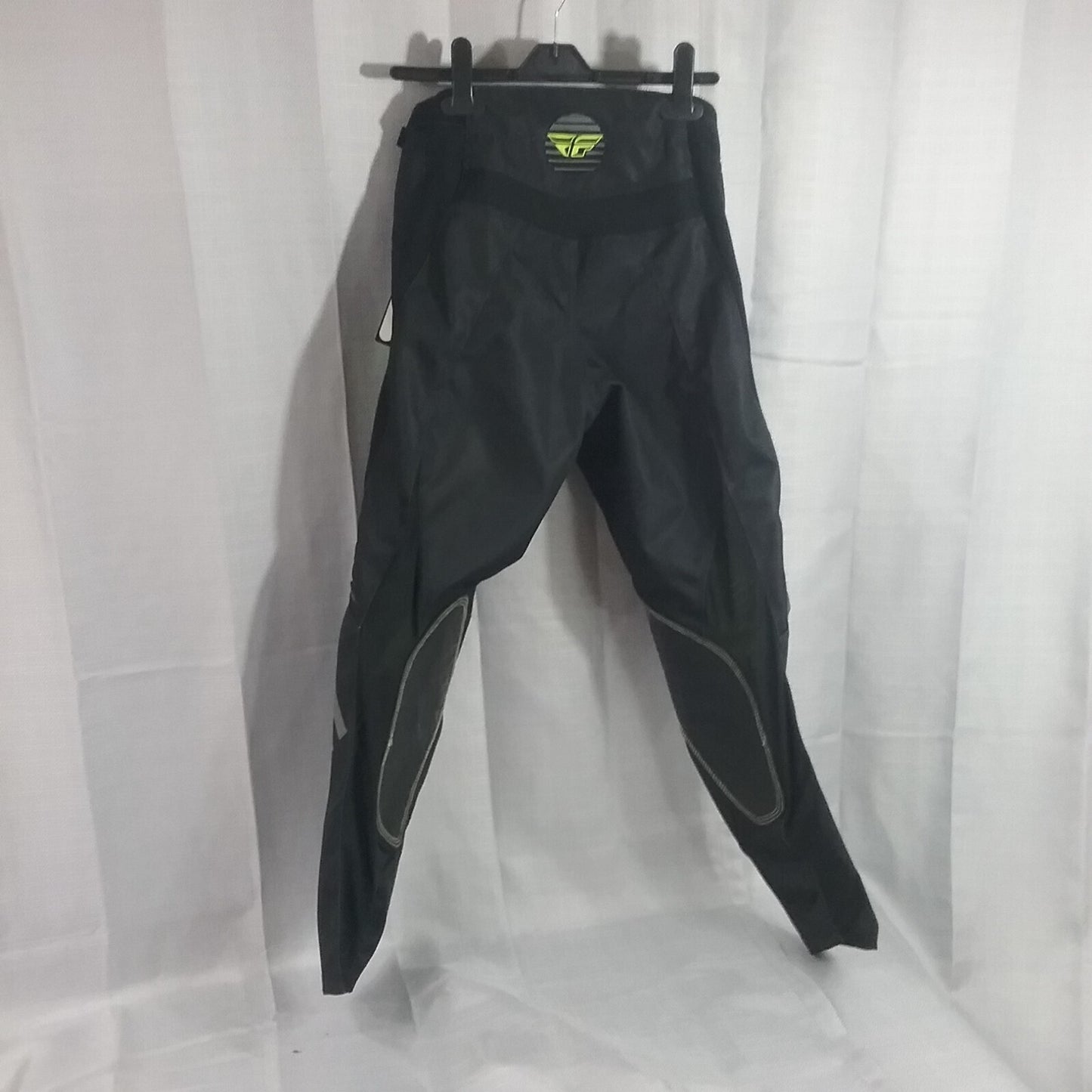 NEW FLY RACING 373-53528 RIDING PANTS BLACK AND GREEN YOUTH SIZE 28