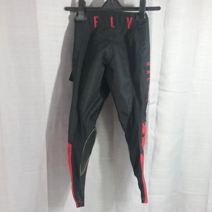 NEW FLY RACING 374-53218 RIDING PANTS BLACK AND RED YOUTH SIZE 18