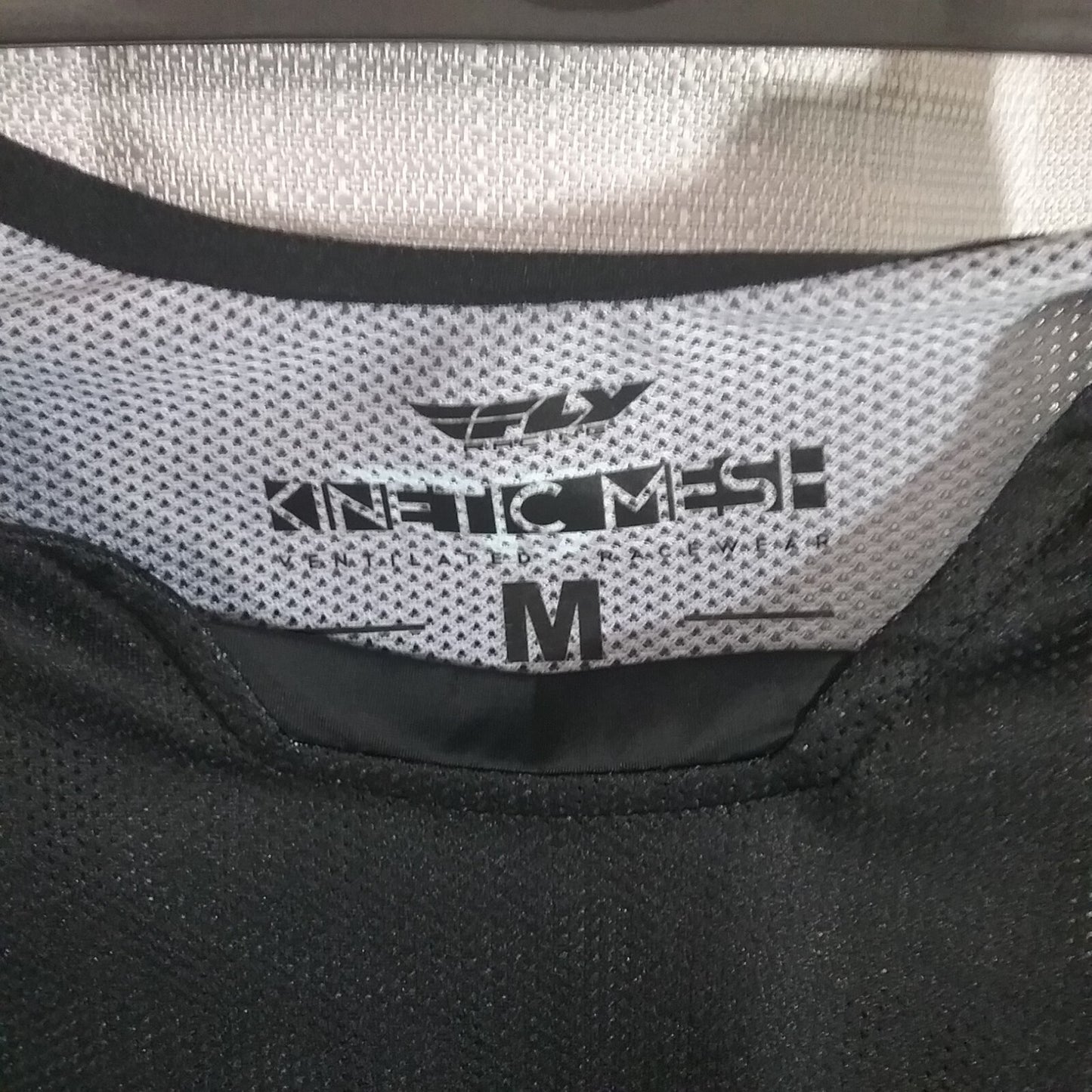 NEW FLY RACING 375-314MJ SHIRT LONG SLEEVE POLYESTER MESH RED AND BLACK ADULT M