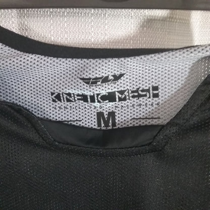 NEW FLY RACING 375-314MJ SHIRT LONG SLEEVE POLYESTER MESH RED AND BLACK ADULT M