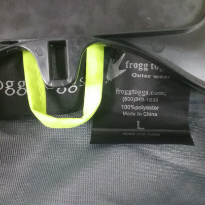 NEW FROGG TOGGS PFC 63131-148 JACKET PILOT FROGG CRUISER JACKET HIGH VIS LARGE