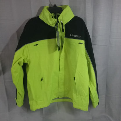 NEW FROGG TOGGS PFC 63131-148 JACKET PILOT FROGG CRUISER JACKET HIGH VIS LARGE