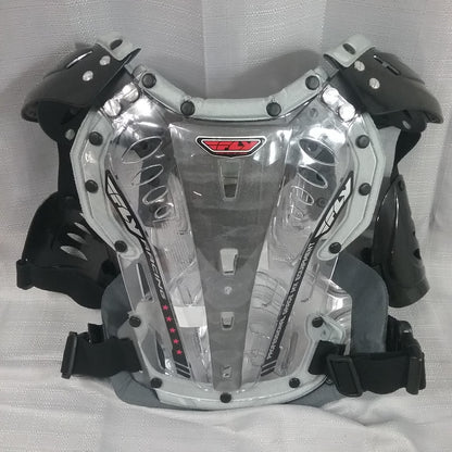 NEW FLY RACING 36-16083J ROOST GUARD CLEAR/SILVER JUNIOR