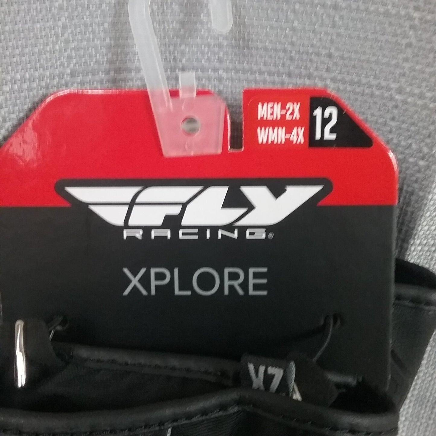 NEW FLY RACING 476-20652X GLOVES MENS 2X WOMENS 4X XPLORE SIZE 12 BLACK/GREEN