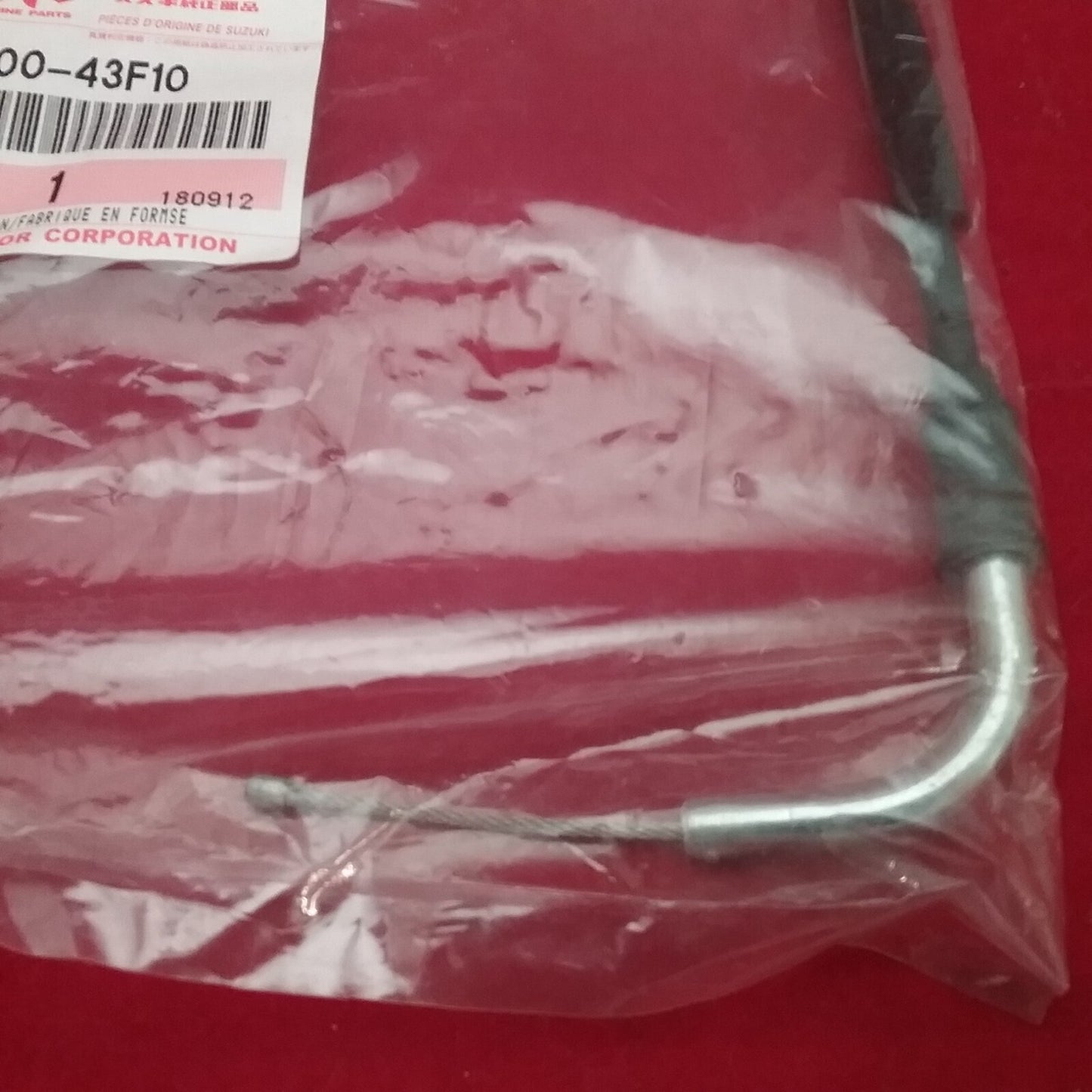 NEW GENUINE SUZUKI 58300-43F10 CABLE ASSEMBLY THROTTLE QUADMASTER LTA50 '02-'05