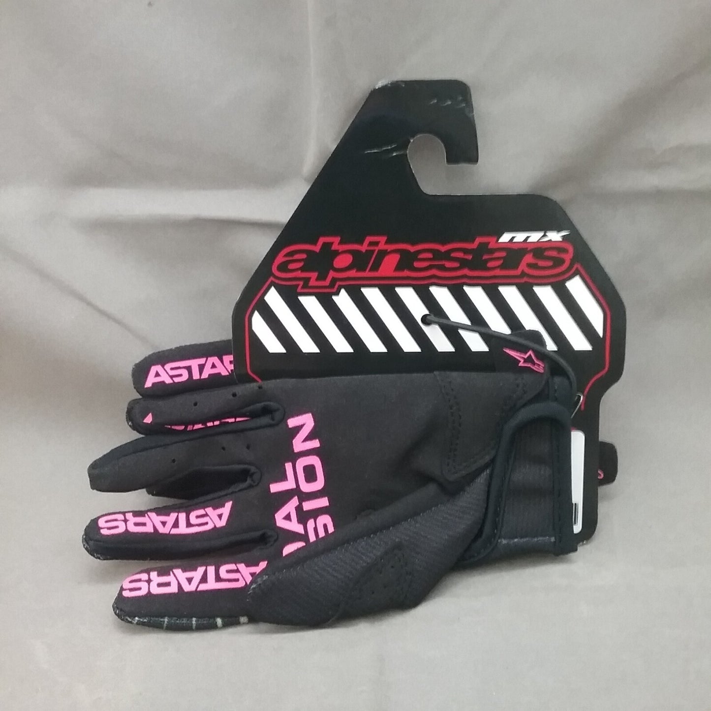 NEW ALPINESTARS 482-74203XS GLOVES PINK BLACK GREEN YOUTH XXXS