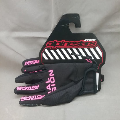 NEW ALPINESTARS 482-74203XS GLOVES PINK BLACK GREEN YOUTH XXXS