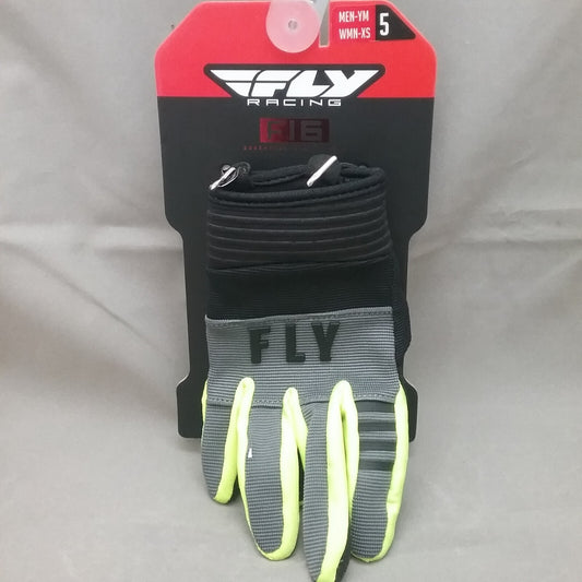 NEW FLY RACING 375-912YM GLOVES MENS YM WOMENS XS XPLORE YOUTH SIZE 5 BLACK/RED